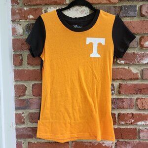 University Of Tennessee Women T Shirt Sz S UT Vols Power T UT On Back Of Shirt